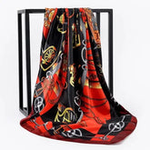 Elegant Women's Silk Scarf - Luxurious & Versatile